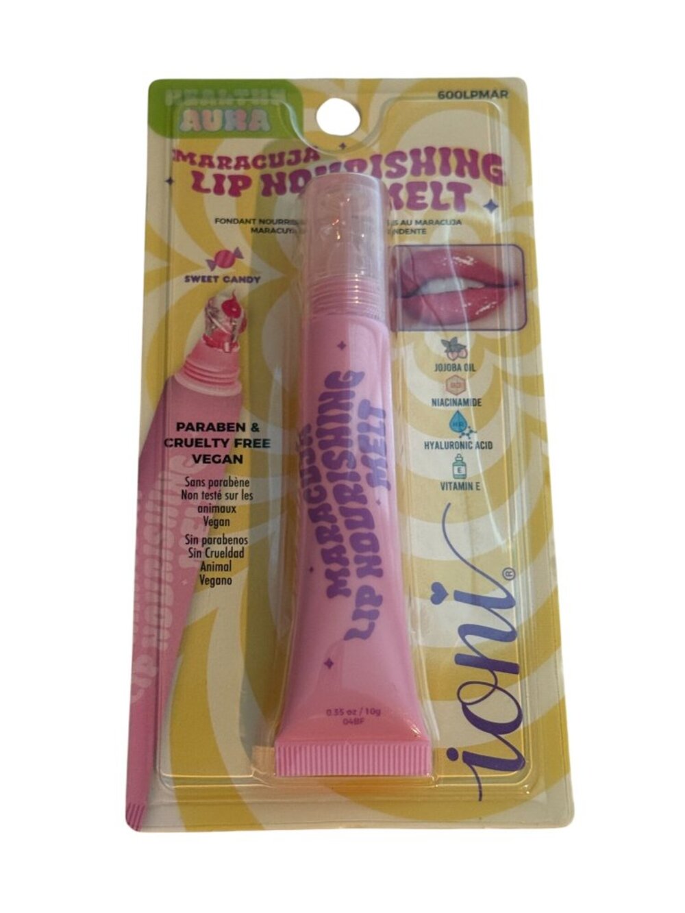 Ioni Healthy Aura Maracuja Lip Nourishing Melt Sweet Candy New